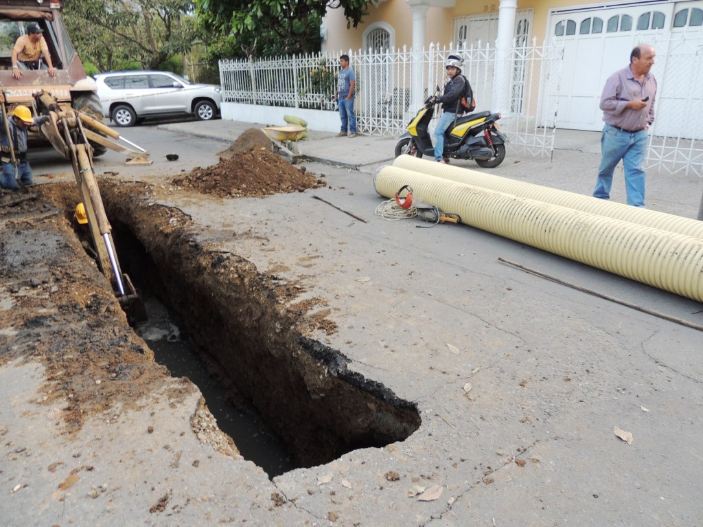 A la espera de la pavimentación del tramo intervenido por la Empresa de Acueducto y Alcantarillado de Popayán.