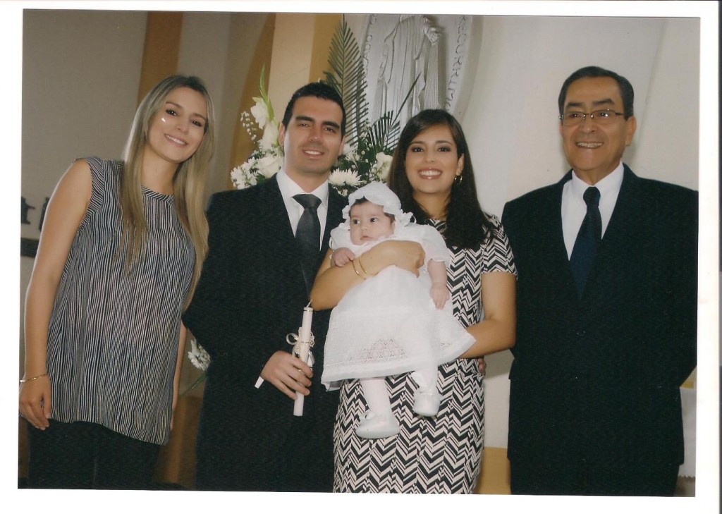 Ana María Rojas, Julián Rojas, Ana Milena Gómez de Rojas y Alejandro Gómez.