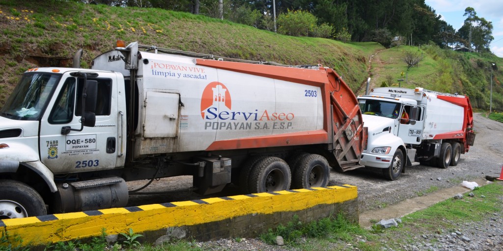 Los residuos sólidos de Popayán y de 7 municipios más, siguen camino al relleno El Ojito.