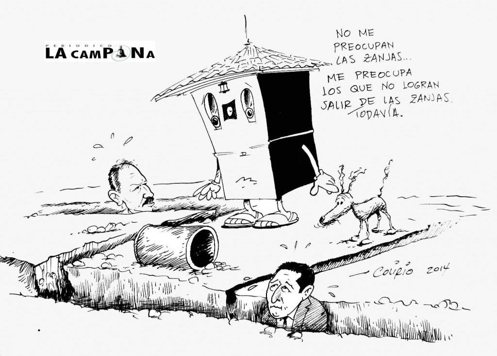 caricatura Periódico La Campana feb 11 de 2014