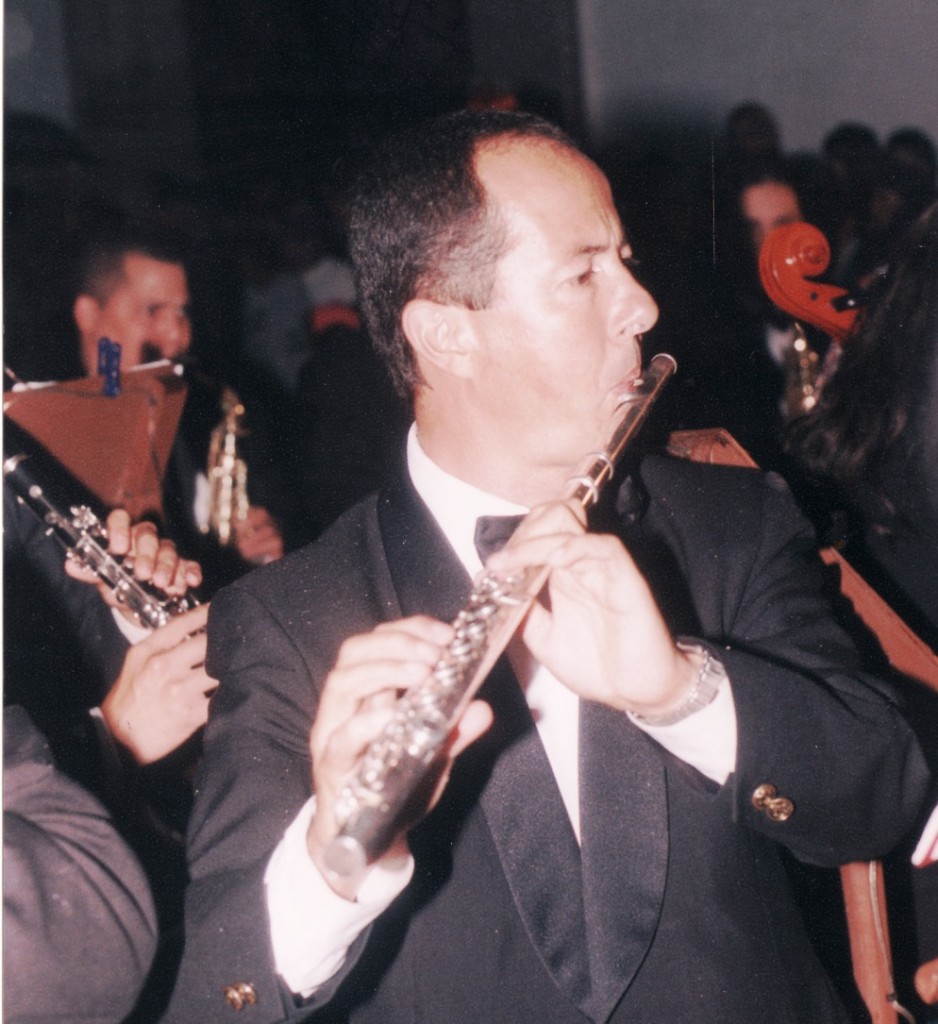 Javier Sánchez Arboleda, director de la Orquesta de Cámara de la Junta Permanente Pro Semana Santa.