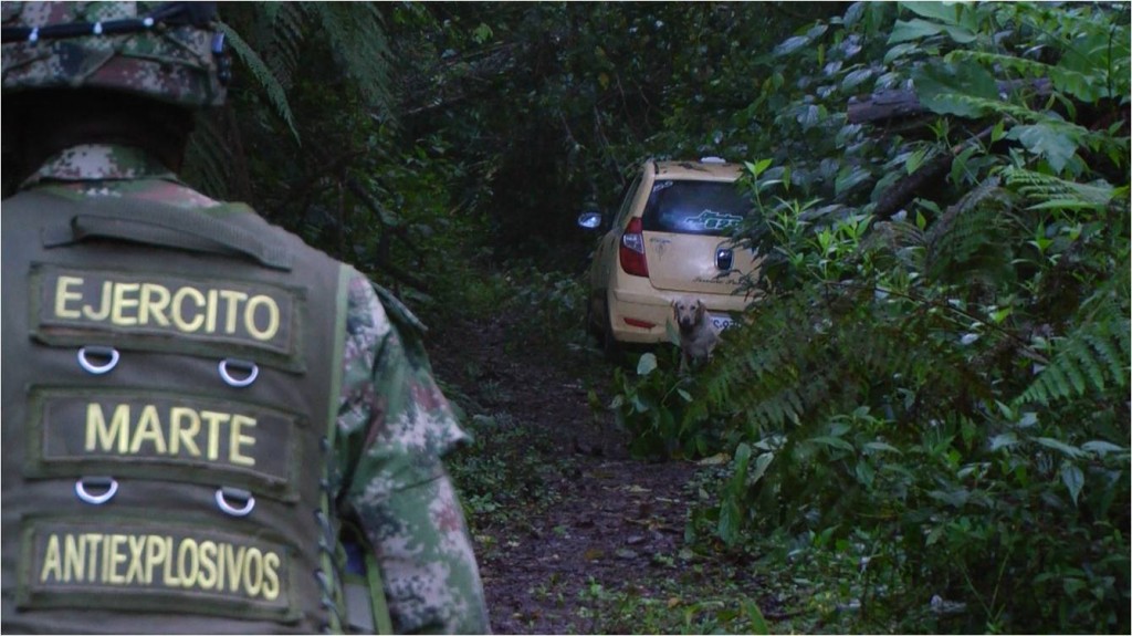 Hallado un taxi bomba con 100 kilos de anfo, que serían utilizados en el casco urbano de Popayán, para conmemorar los 50 años de las FARC.