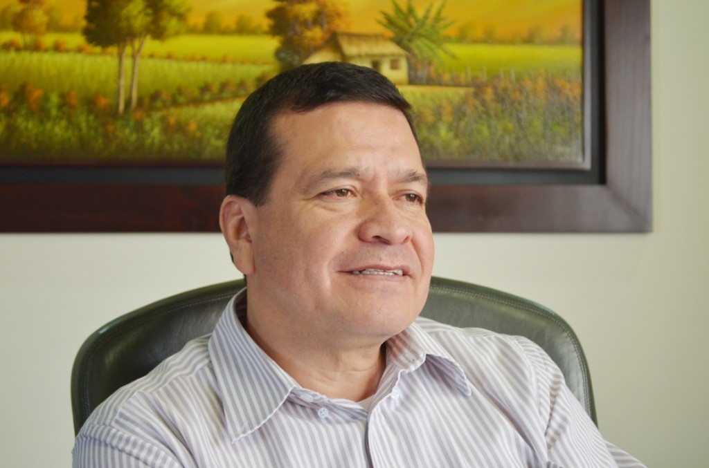 Edgar Francisco Meneses Muñoz, gerente de la Cooperativa de Caficultores del Cauca, Caficauca.