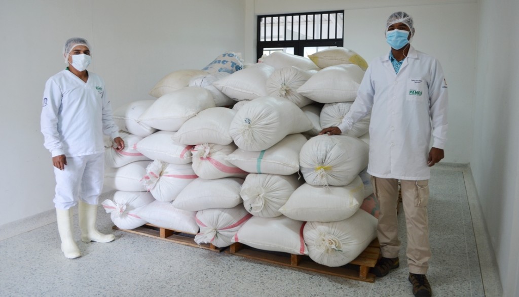 Bodega de almacenamiento de materia prima de la planta de Granos y Semillas de la facultad de Ciencias Agrarias de Unicauca. 