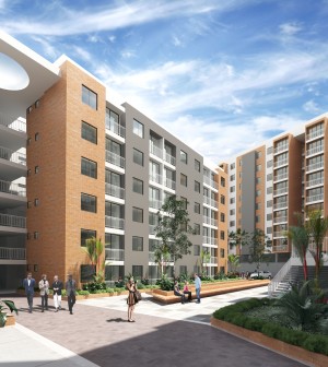 Vista interior del Condominio Altos de Pomona