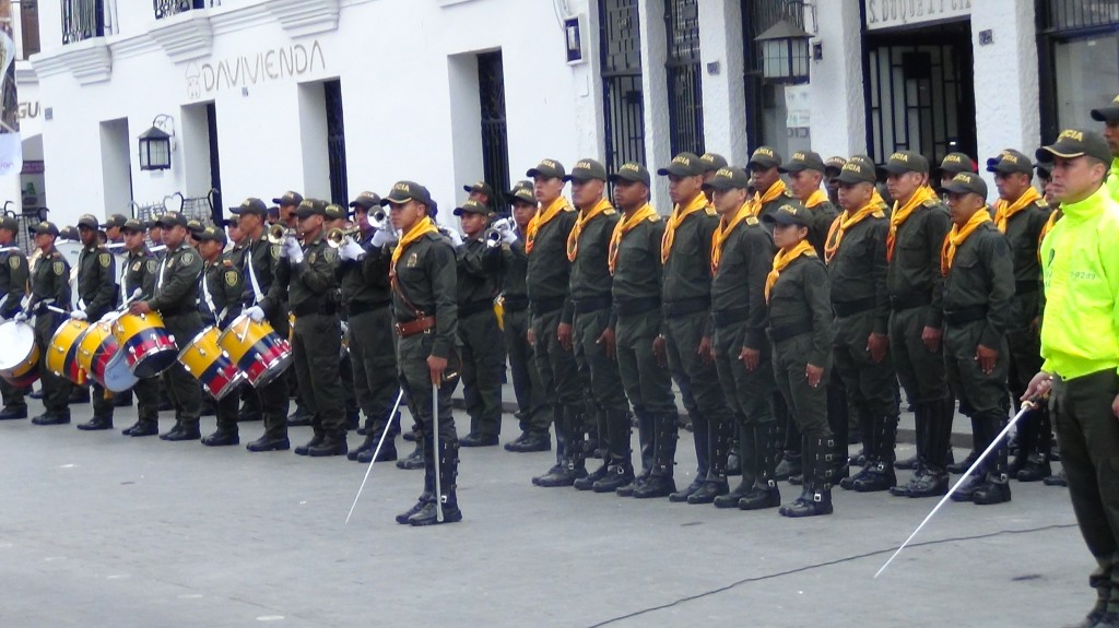Presentación de la Unidad Policial para la Edificación de la Paz, Unipep, en el Cauca.