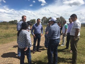 Para la construcción del coliseo de ferias de Popayán, el Departamento del Cauca aportó este lote  en vereda ‘Los Llanos’, del corregimiento Las Piedras, al norte de la ciudad.