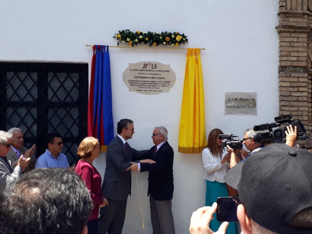 Rector y Luis Eduardo