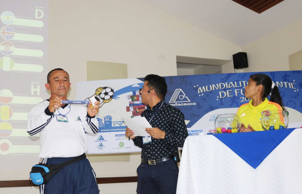 Foto 1 Sorteo Mundialito Popayán