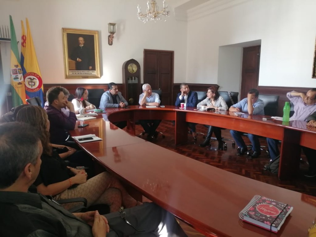 Se efectuó reunión preliminar en la Alcaldía de Popayán entre los gobiernos saliente y entrante para iniciar el proceso de empalme.
